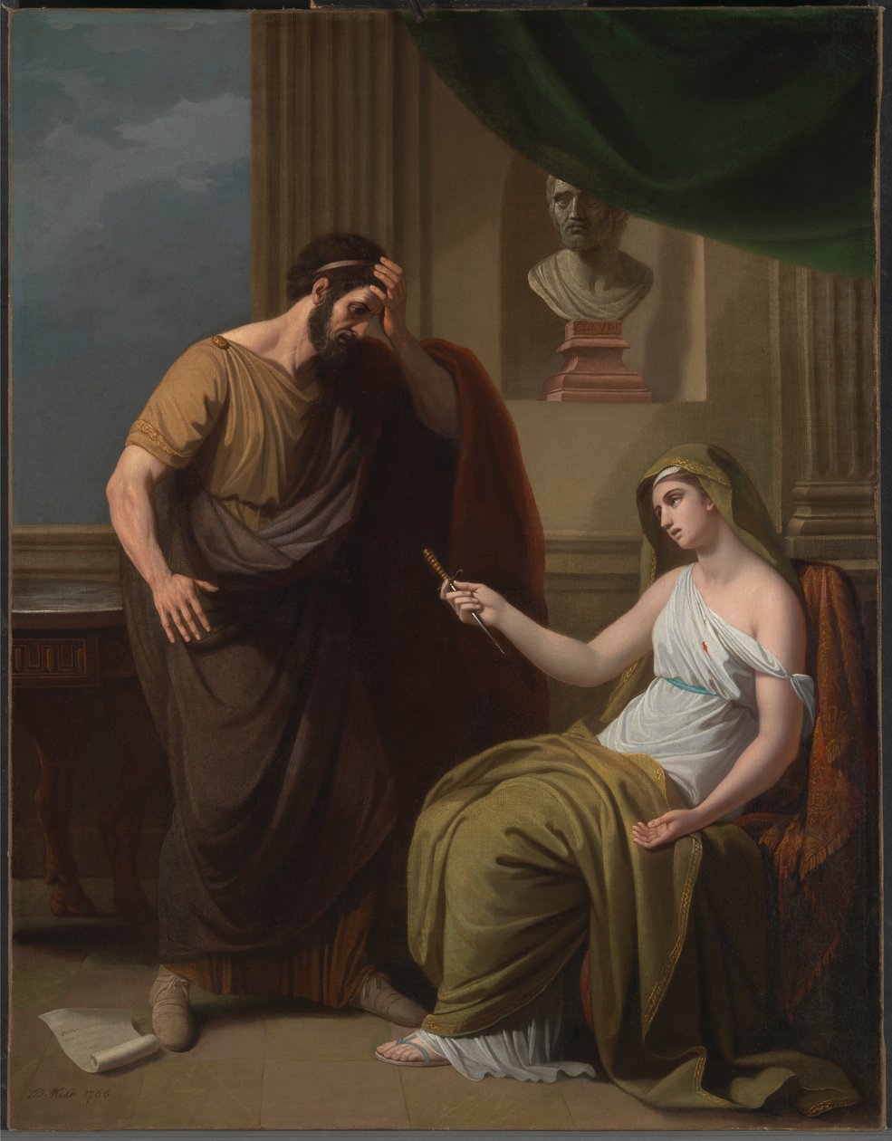 Paetus és Arria alkotó: Benjamin West