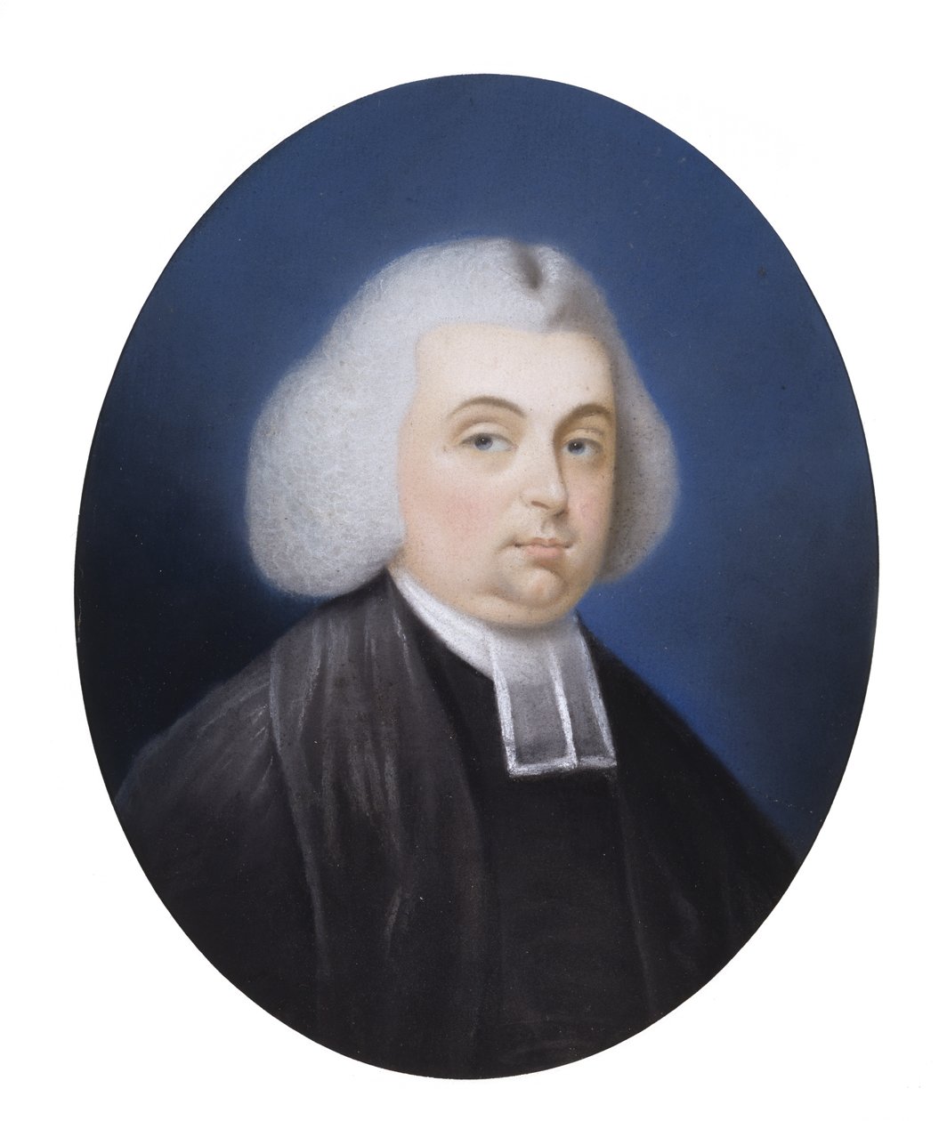 James Diman tiszteletes portréja alkotó: Benjamin Blyth