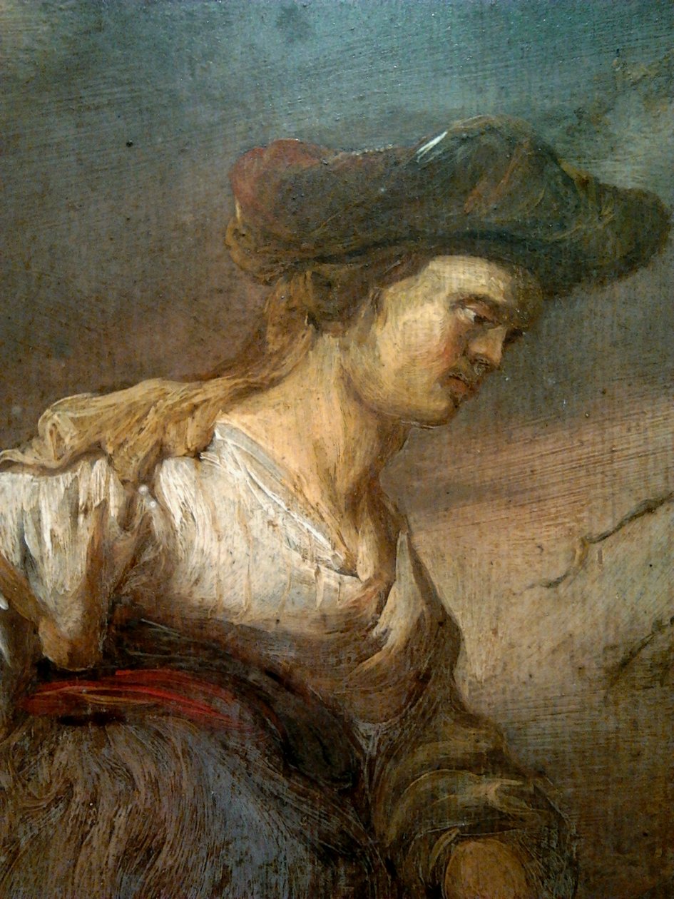 Krisztus és a samáriai asszony. alkotó: Benjamin Gerritsz Cuyp