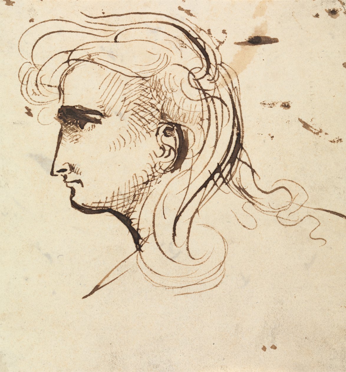 Head Study alkotó: Benjamin Robert Haydon