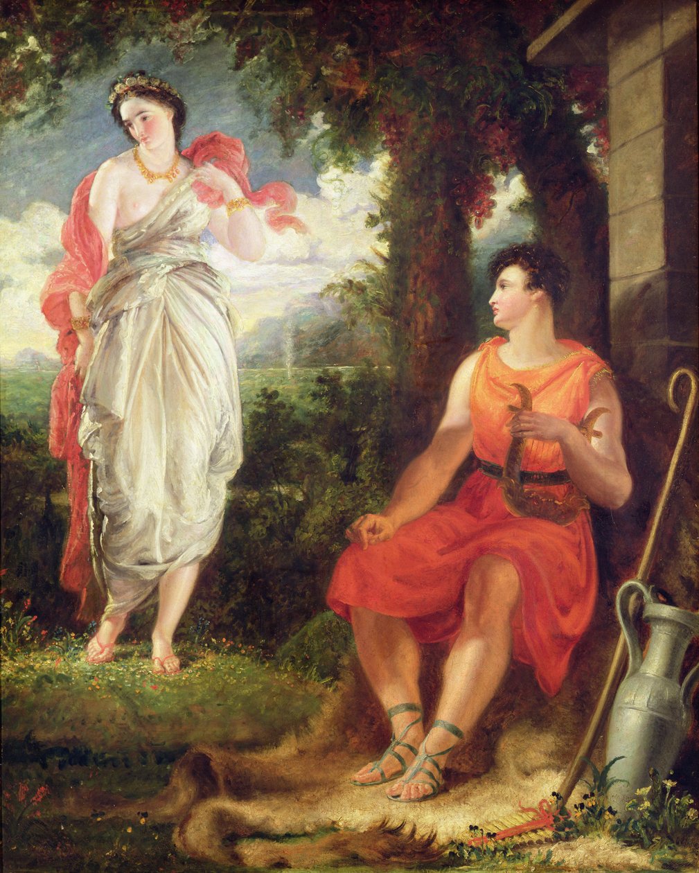 Vénusz és Anchiszes alkotó: Benjamin Robert Haydon