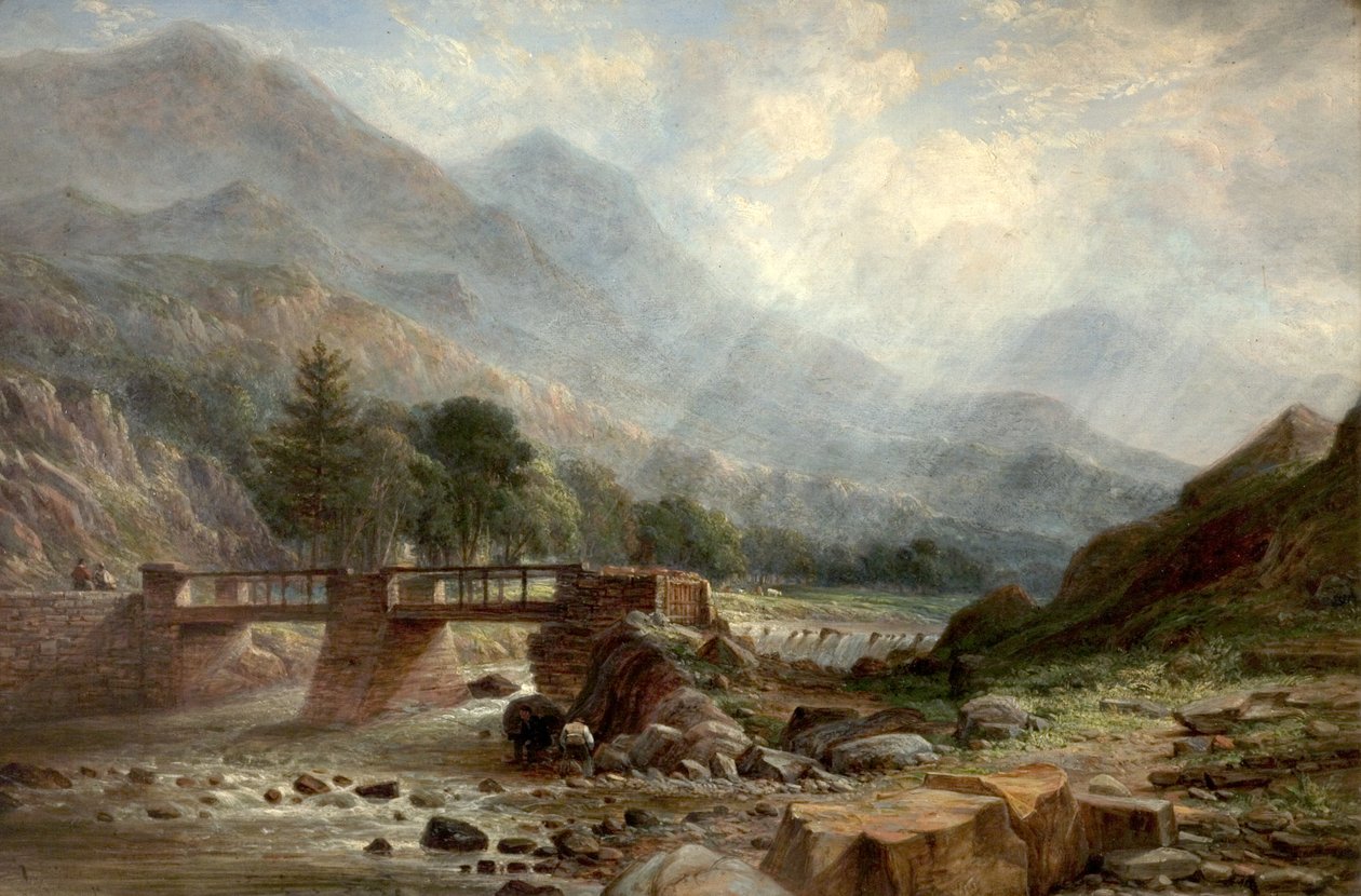Beddgelert közelében alkotó: Benjamin Shipham