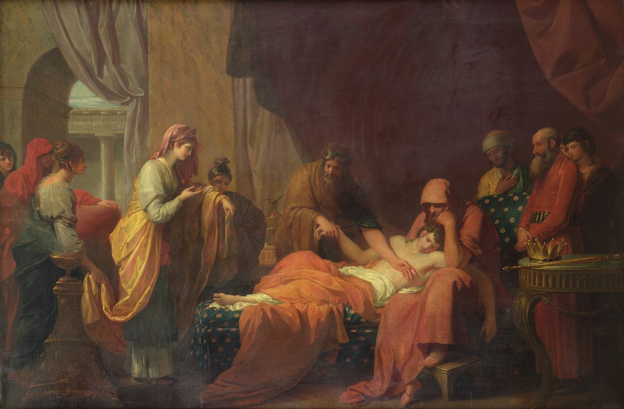 Erasistratus of Ceos alkotó: Benjamin West