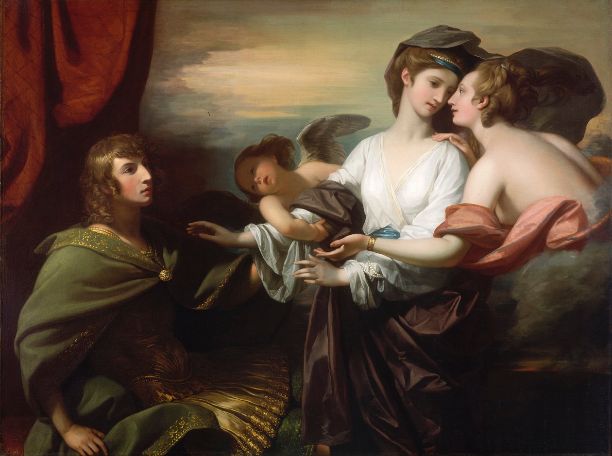 Helént Párizsba hozták alkotó: Benjamin West