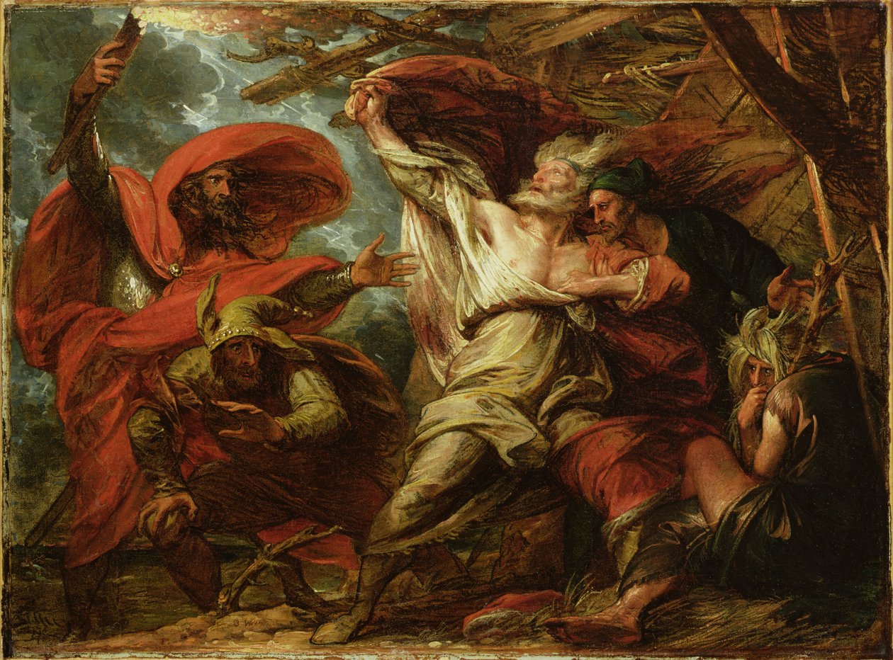 Lear király, 1788 körül alkotó: Benjamin West