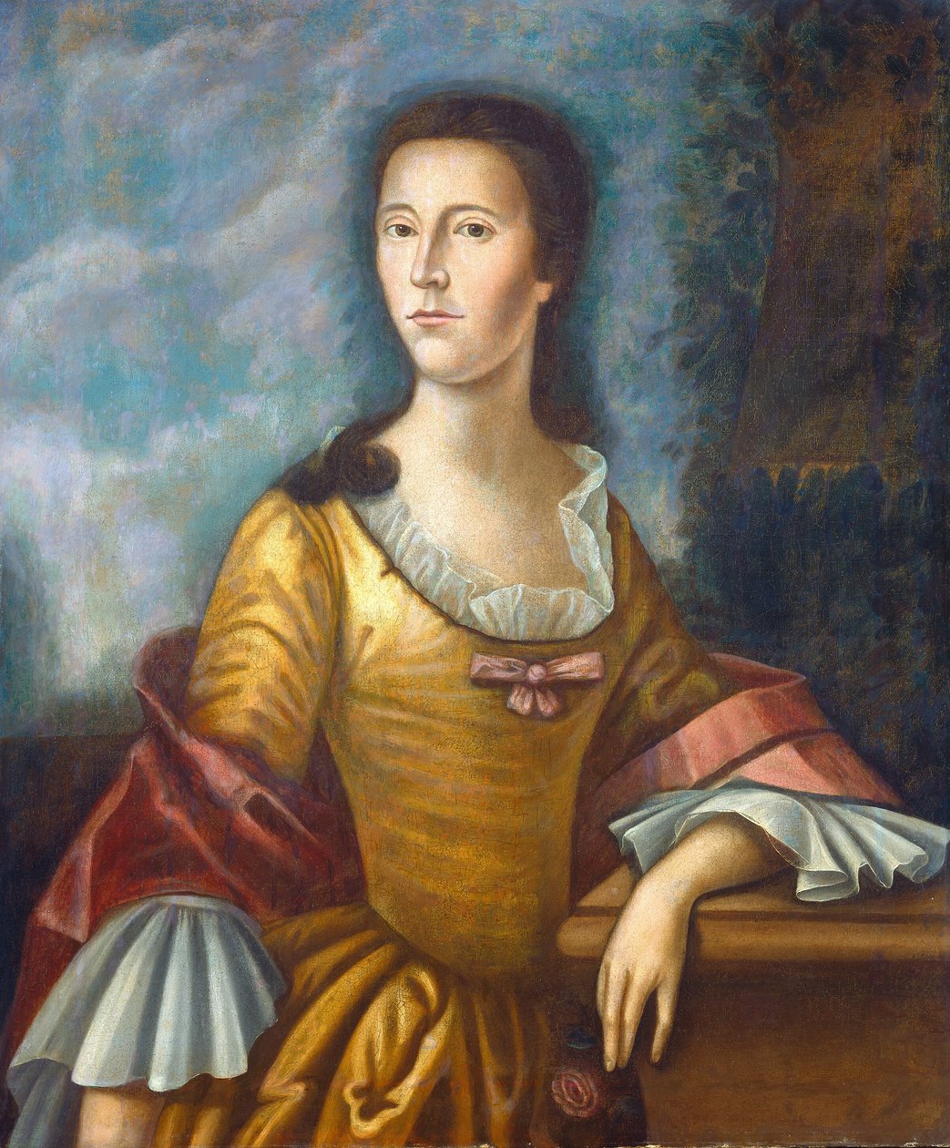 Mary Bethel Boude Mrs. Samuel Boude, 17551756. alkotó: Benjamin West