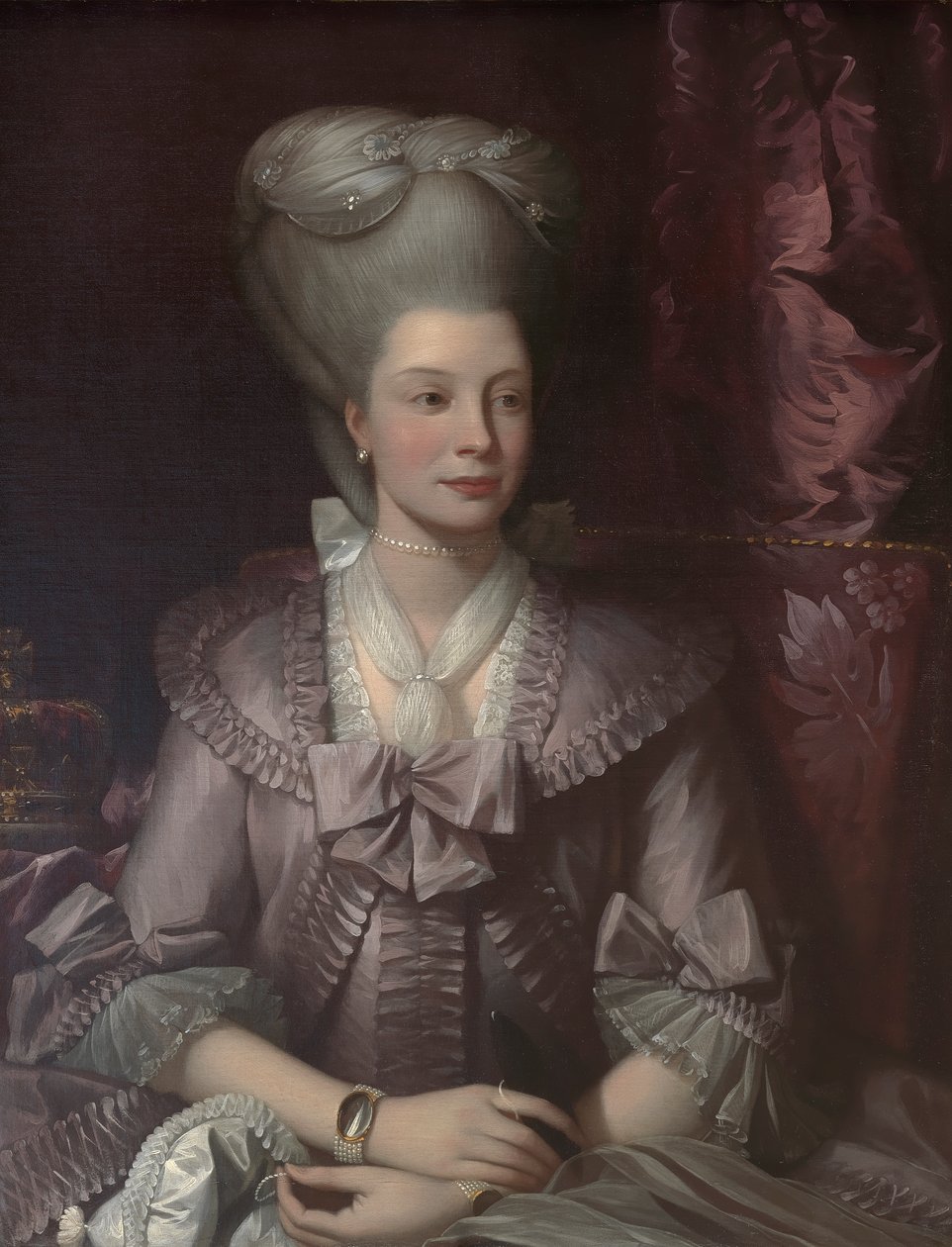Charlotte királynő alkotó: Benjamin West