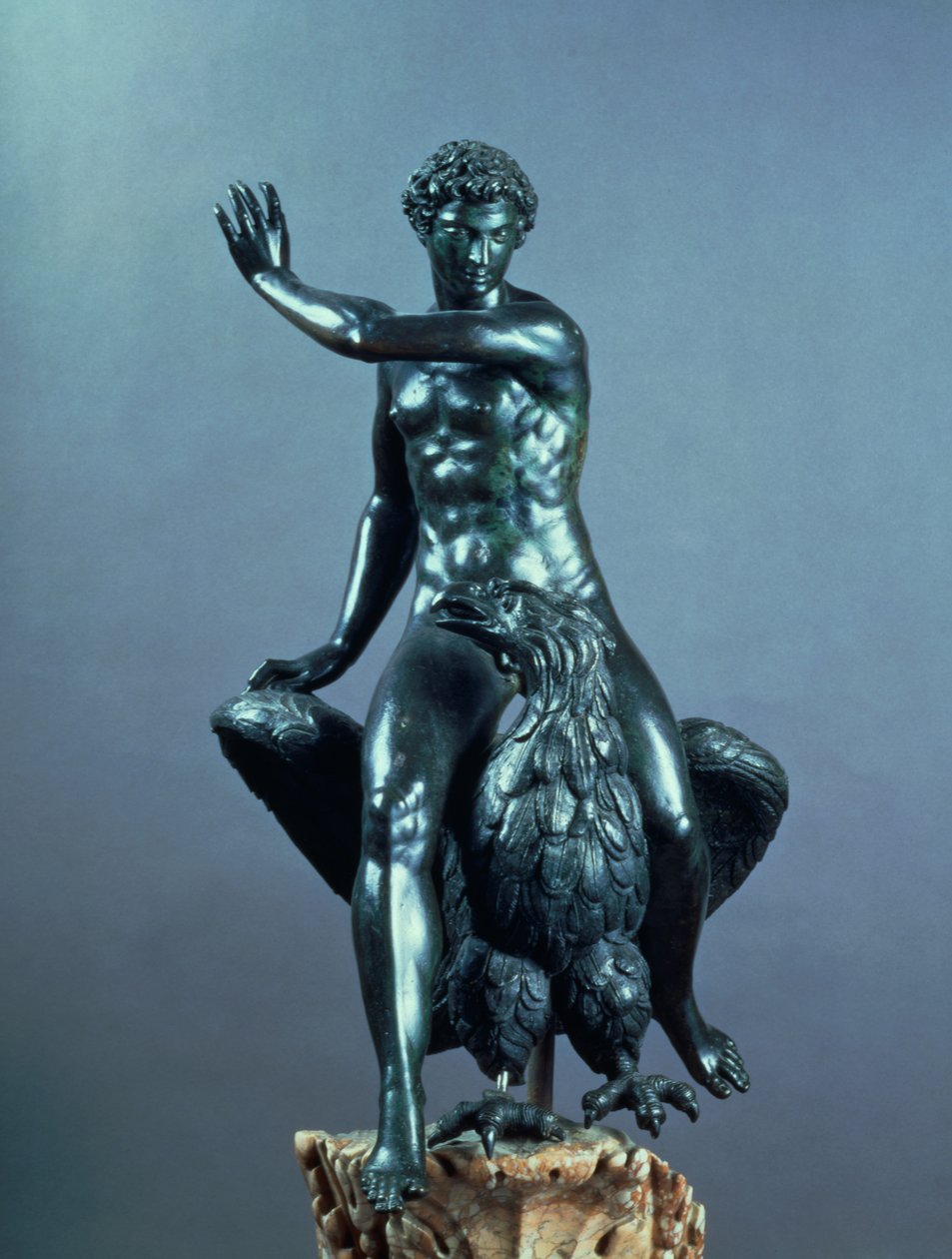 Ganymedes (bronz) alkotó: Benvenuto Cellini