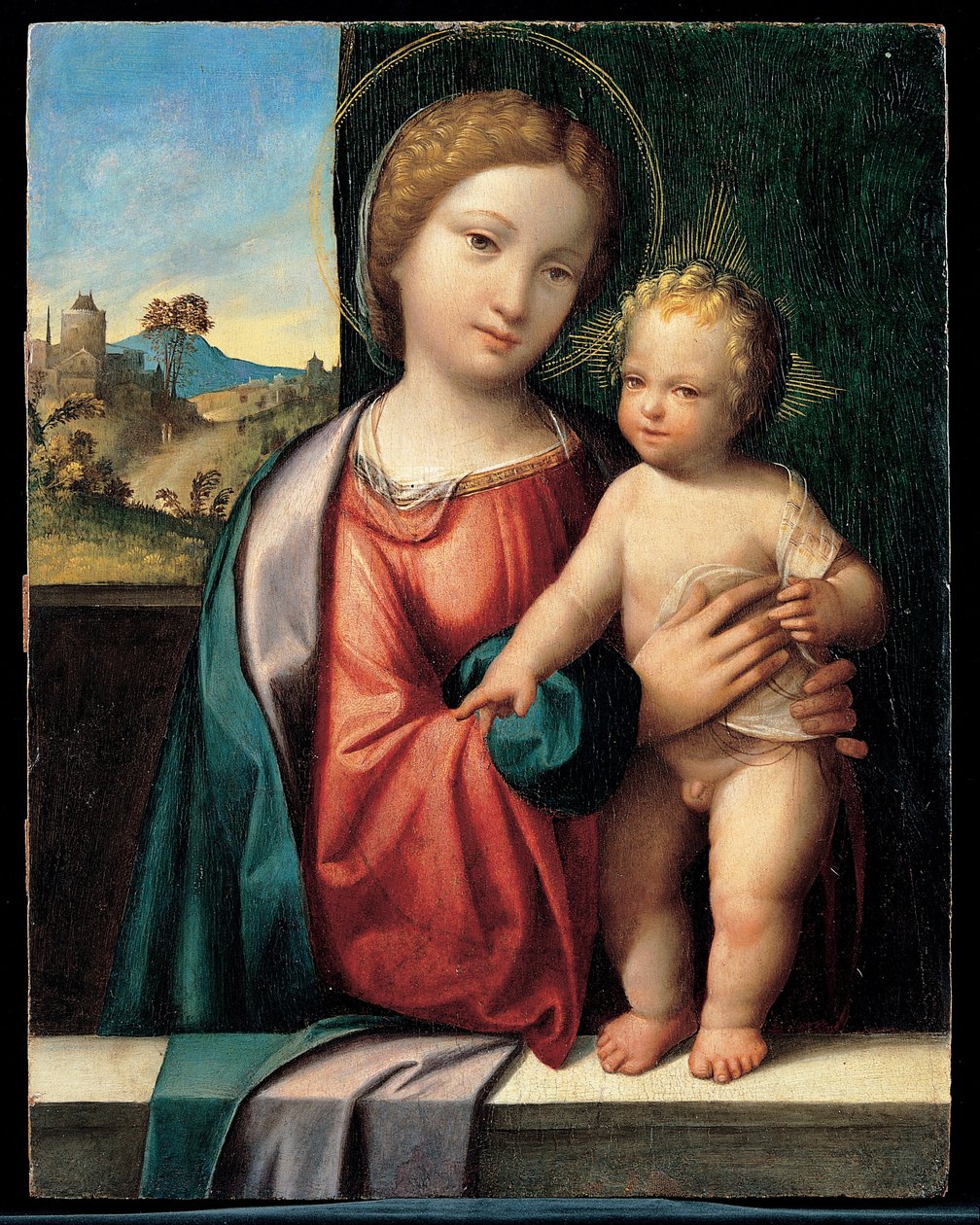 Madonna a gyermekkel alkotó: Benvenuto Tisi