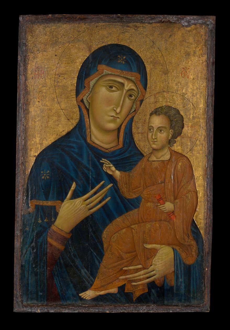 Madonna és gyermeke alkotó: Berlinghiero Berlinghieri