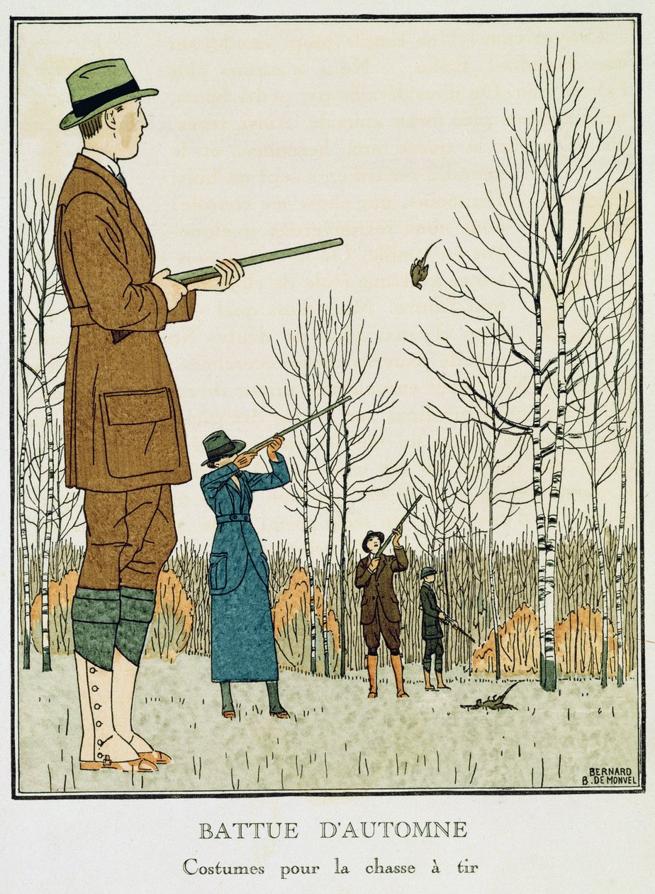 Egy őszi hajtás, 1912-1913 körül (litho) alkotó: Bernard Boutet de Monvel