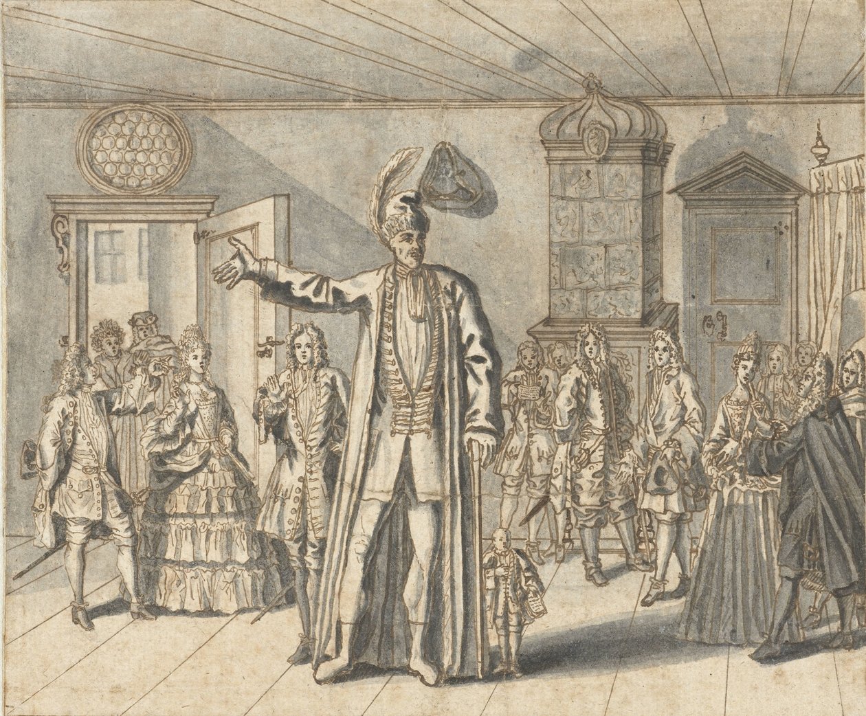 Az óriás Cajanus Haarlemben alkotó: Bernard Picart