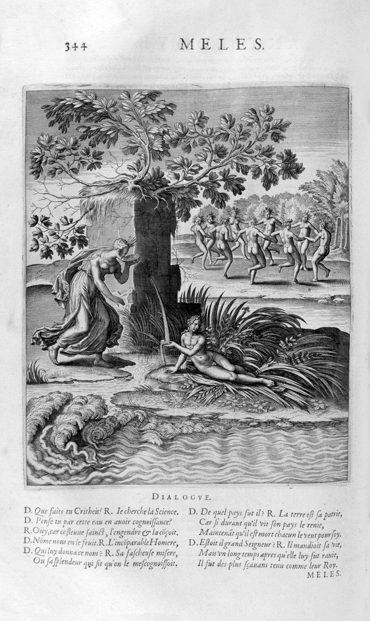 Meles folyó, 1615 alkotó: Bernard Picart