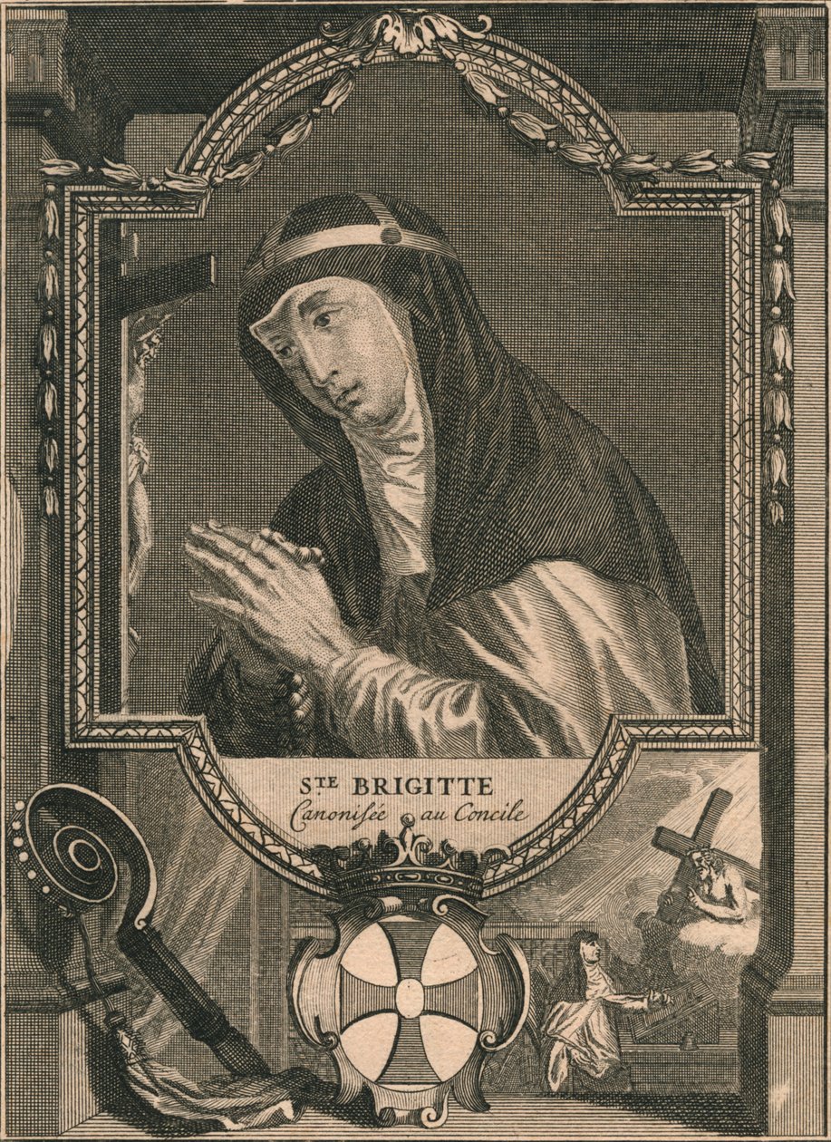 Ste. Brigitte, 1713. alkotó: Bernard Picart