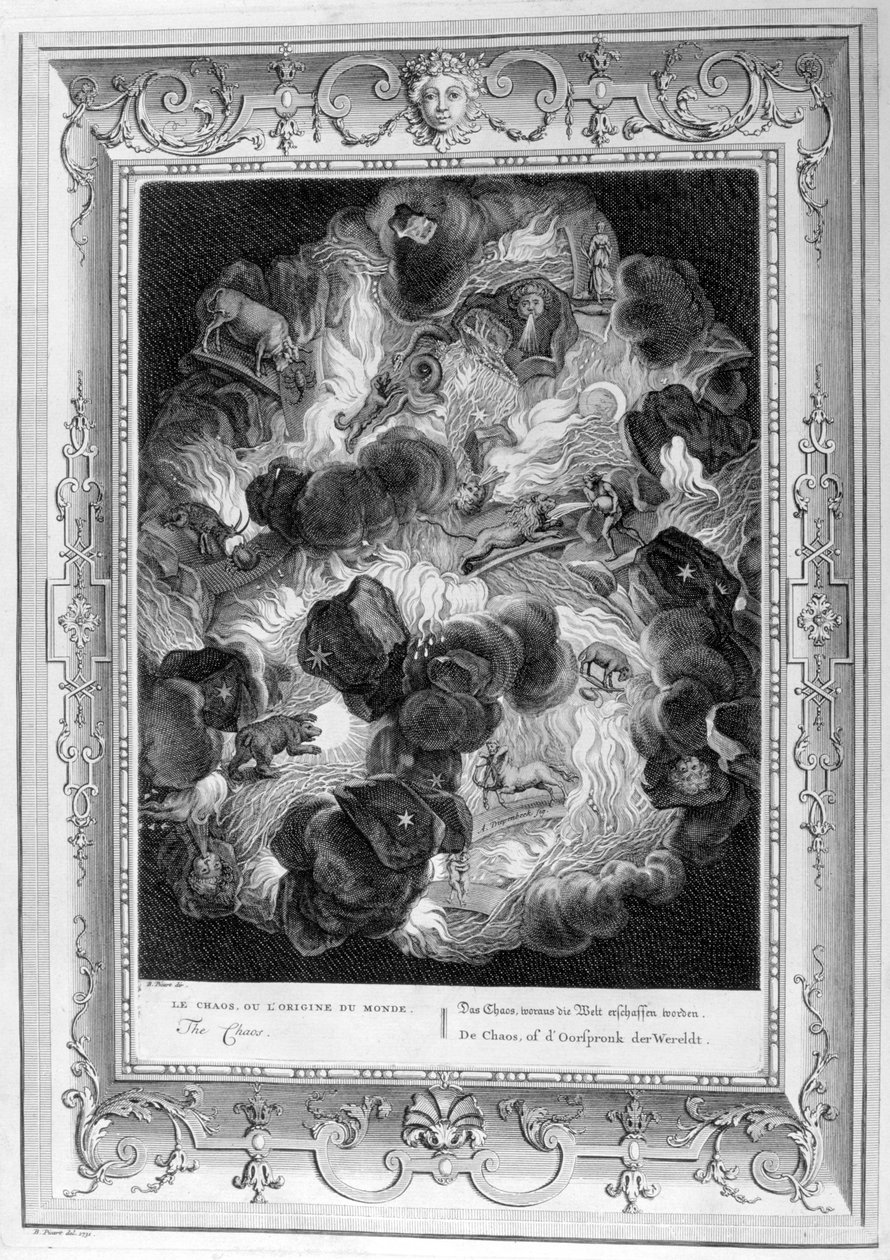 A káosz, 1733 alkotó: Bernard Picart