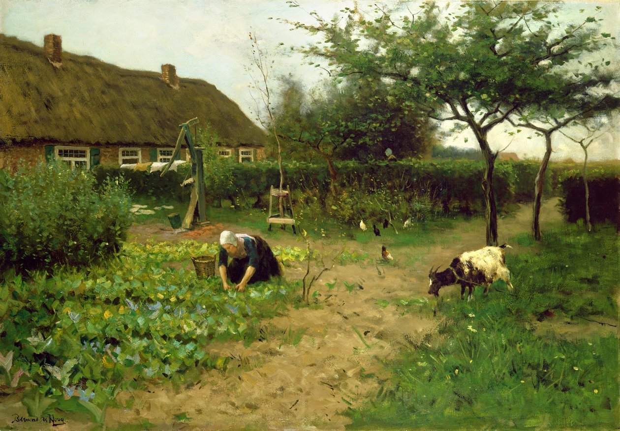 A Konyhakert alkotó: Bernard de Hoog