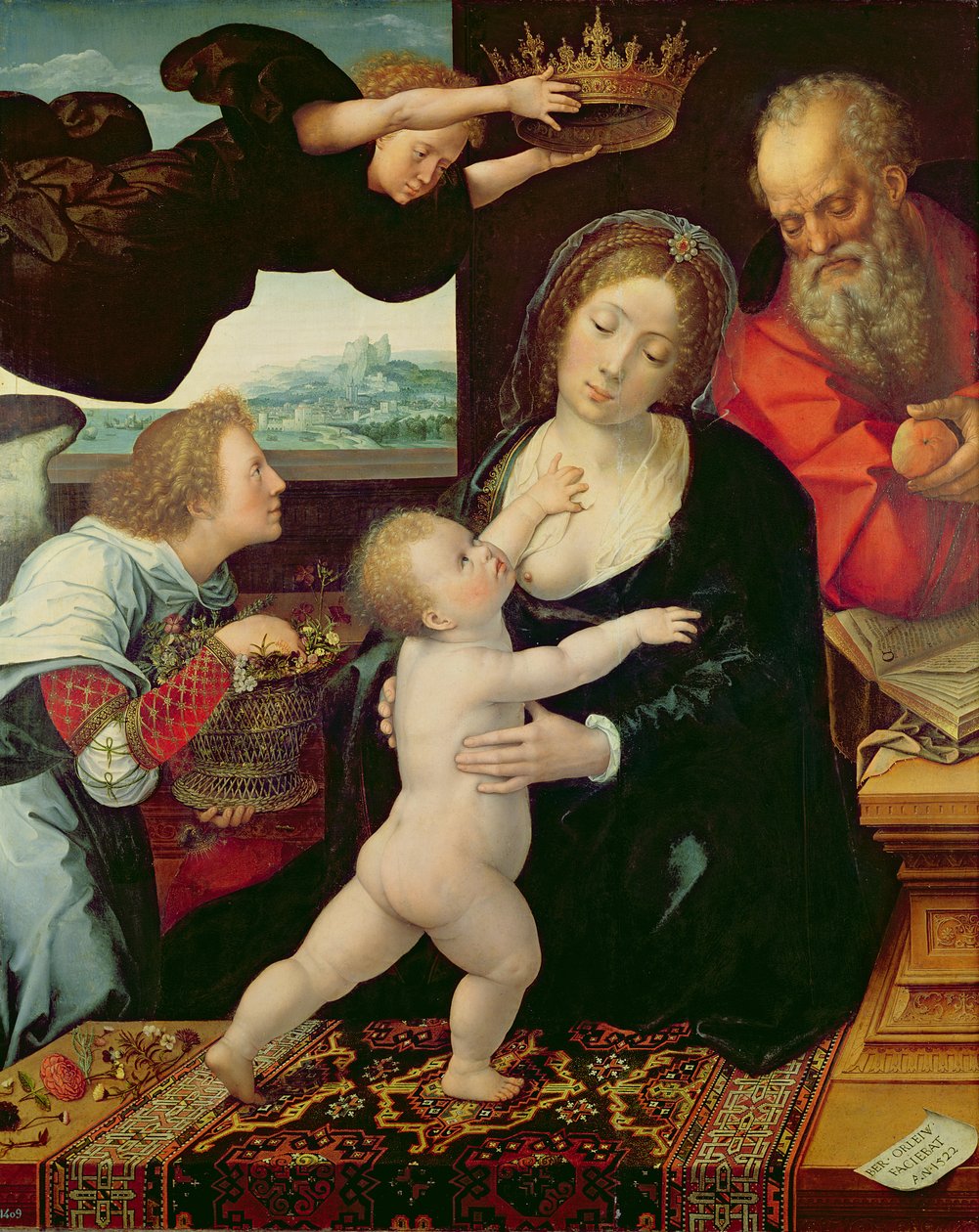 A Szent Család, 1522 alkotó: Bernard van Orley