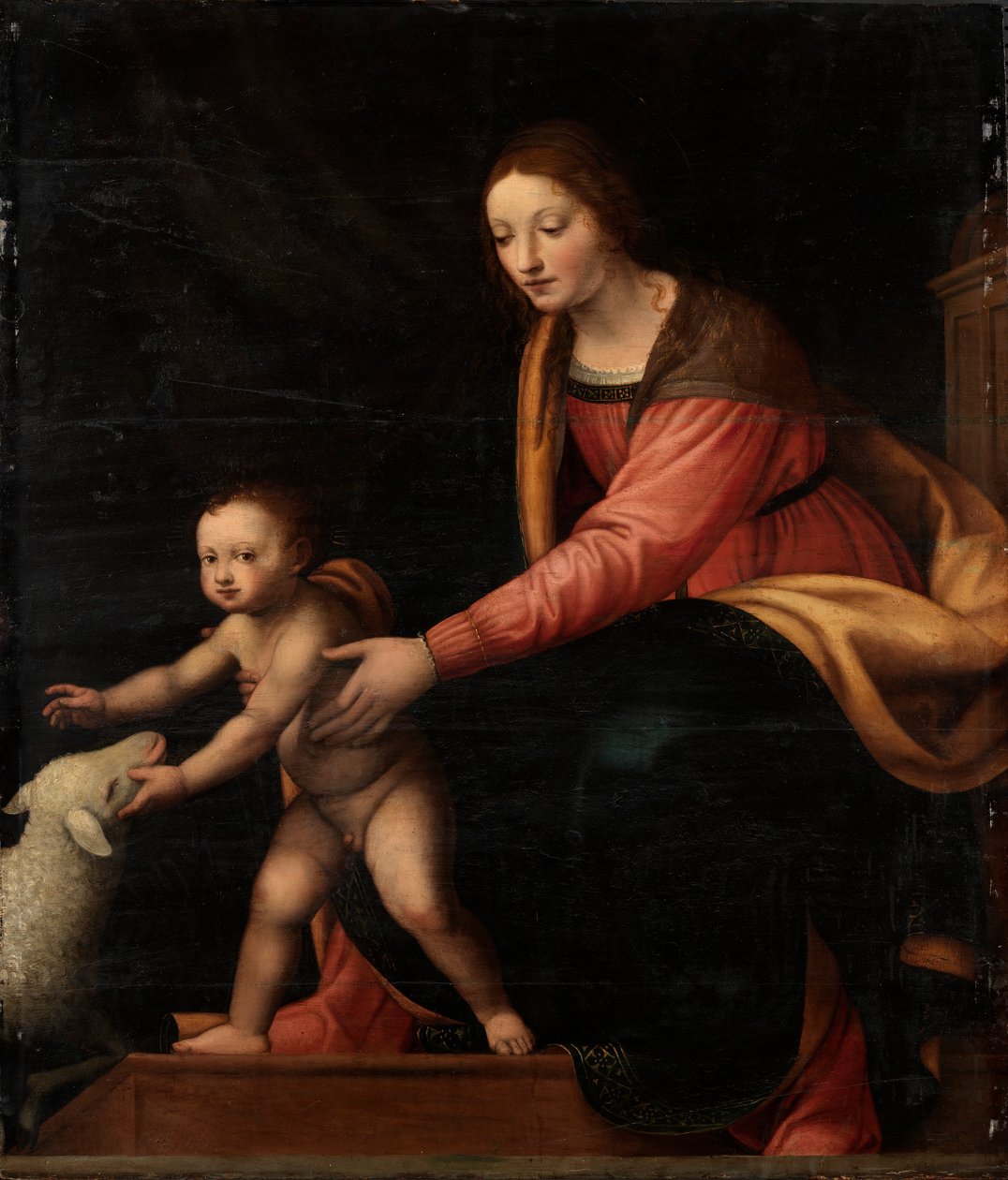 Madonna és gyermeke alkotó: Bernardino Luini