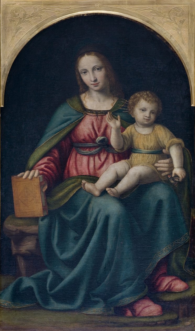 Madonna és gyermeke alkotó: Bernardino Luini