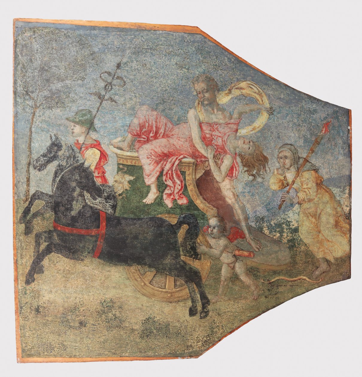 Proserpine megerőszakolása, kb. 1509. alkotó: Bernardino Pinturicchio