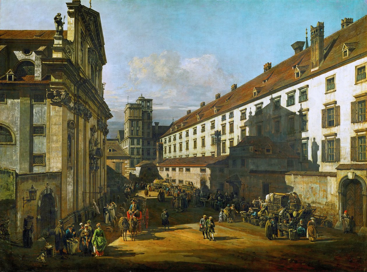 A bécsi domonkos templom alkotó: Bernardo Bellotto