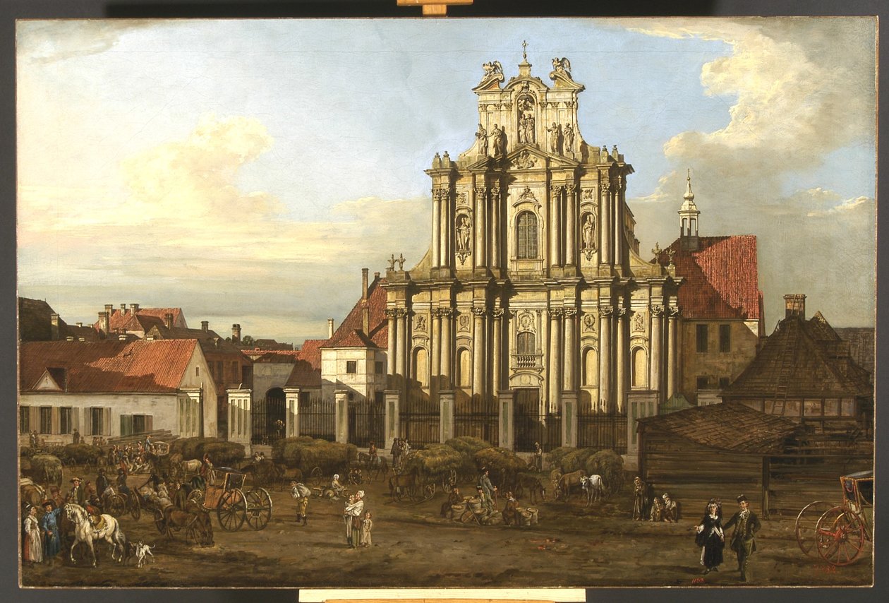 Visitandines templom, Varsó, Lengyelország alkotó: Bernardo Bellotto