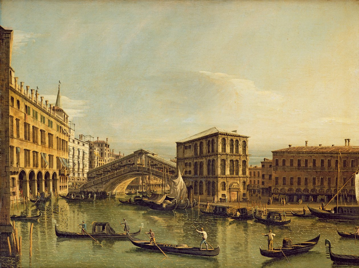 A Canal Grande, Velence alkotó: Bernardo Bellotto