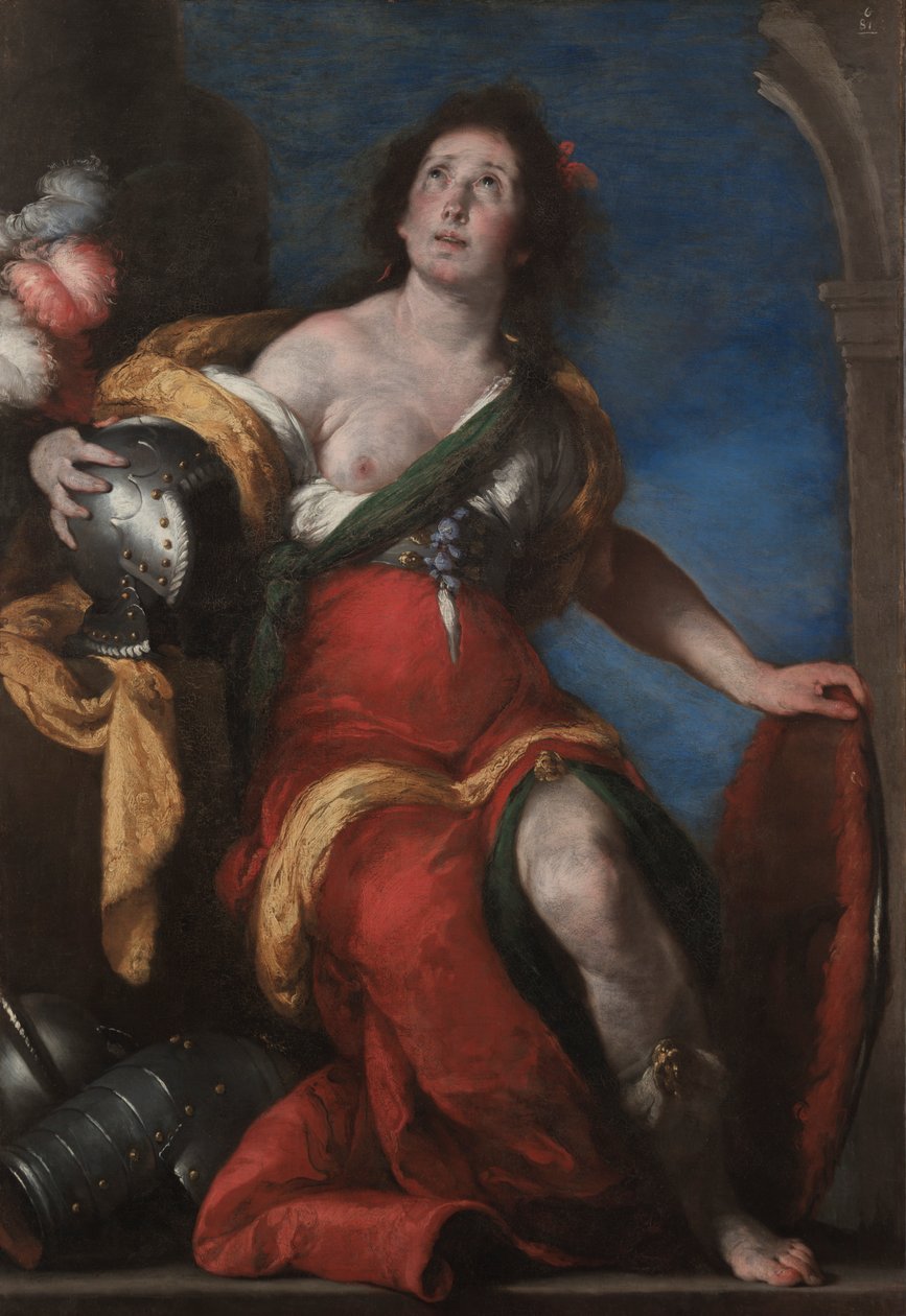 Allegorikus alak, c. 1636. alkotó: Bernardo Strozzi
