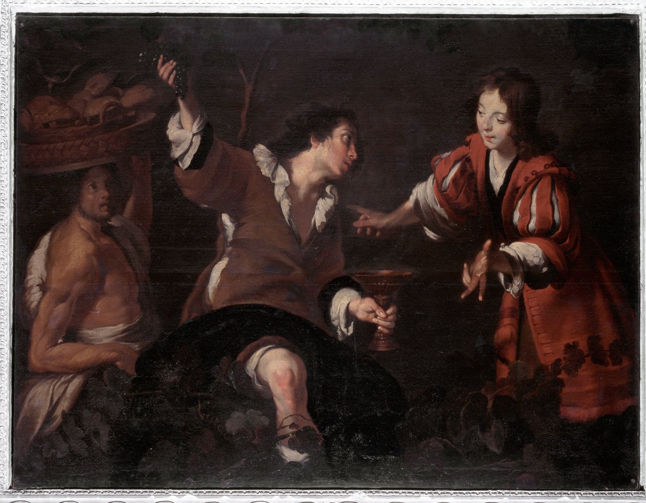 József megmagyarázza az álmokat (olaj, vászon alkotó: Bernardo Strozzi