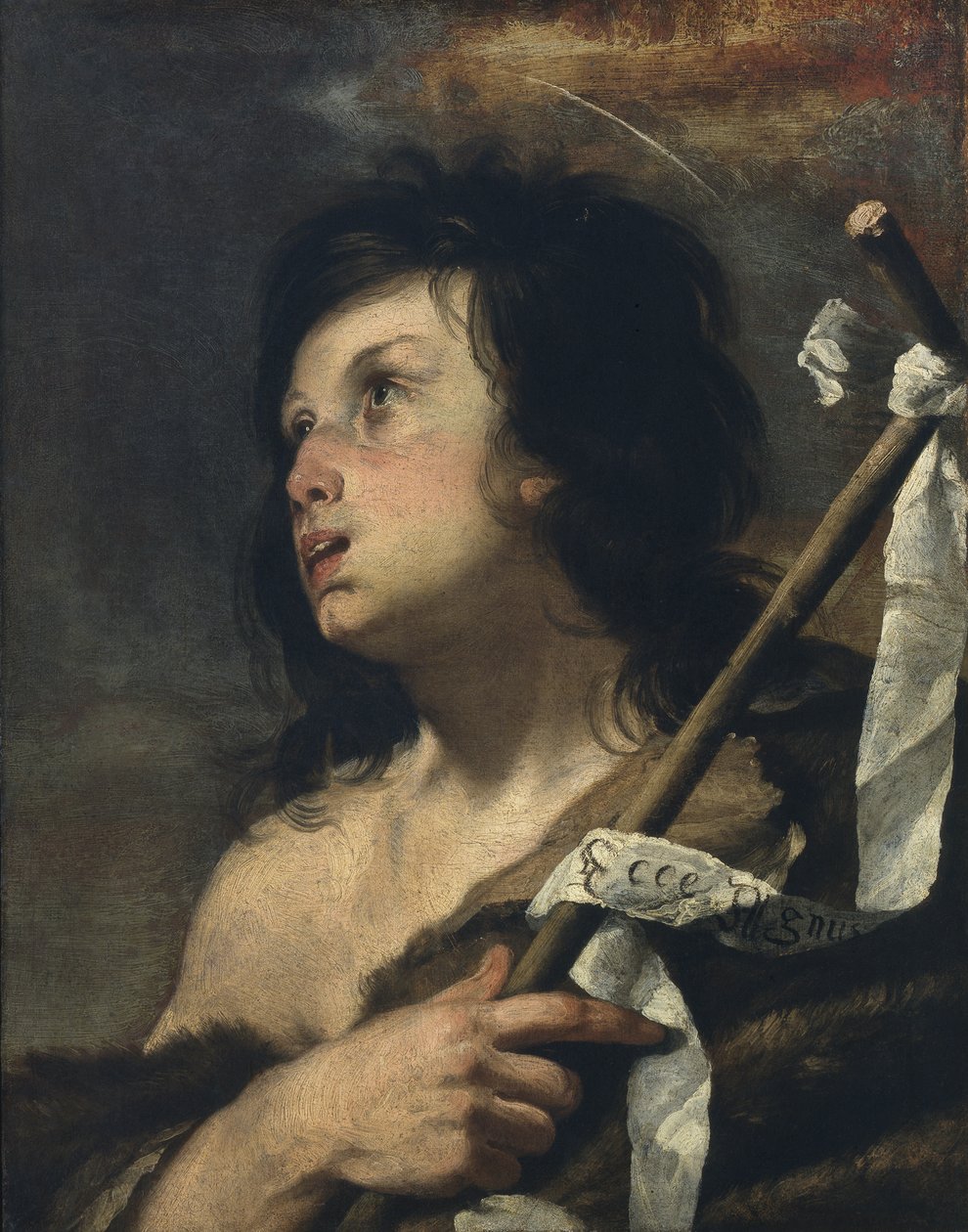 A fiatal Keresztelő Szent János alkotó: Bernardo Strozzi