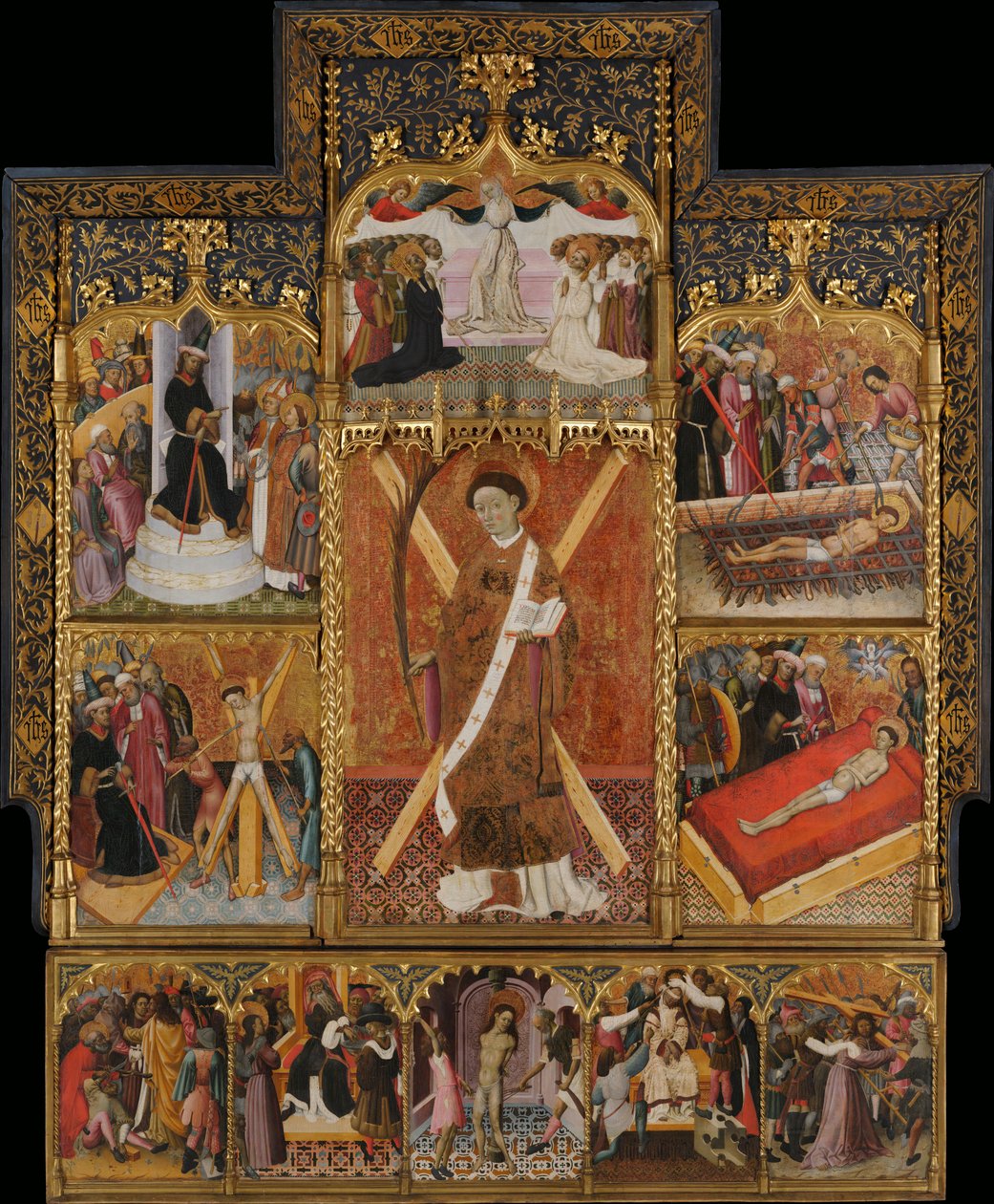 Saint Vincent oltárképe alkotó: Bernat Martorelli