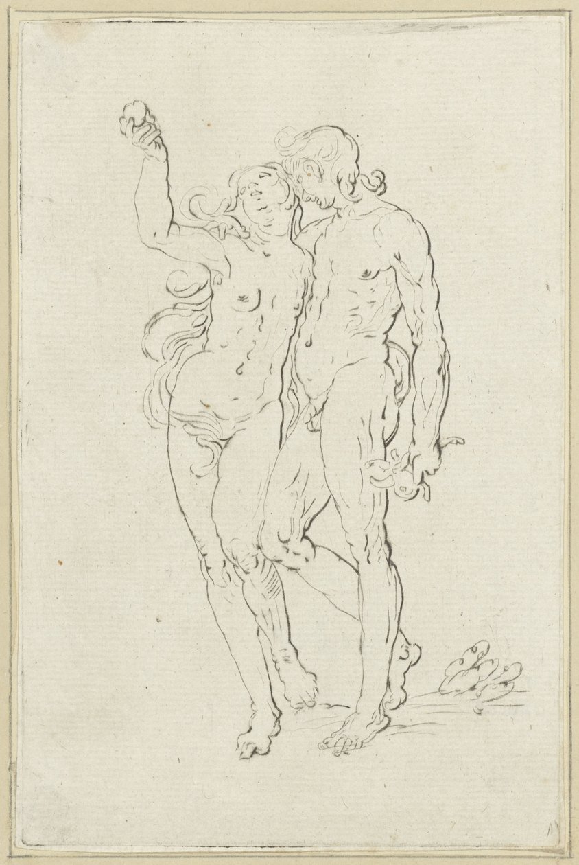 Ádám és Éva alkotó: Bernhard Schreuder (possibly)