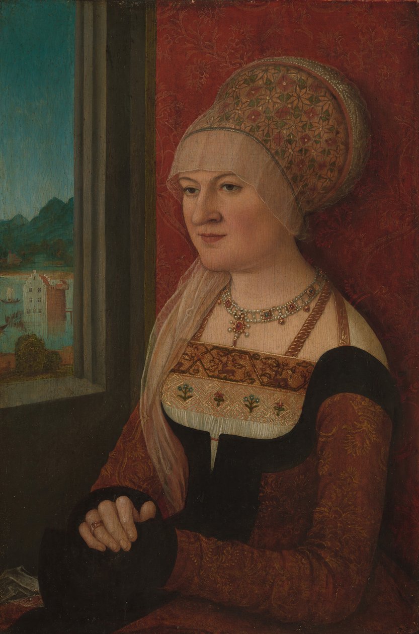 Női portré, kb. 1510-15. alkotó: Bernhard Strigel