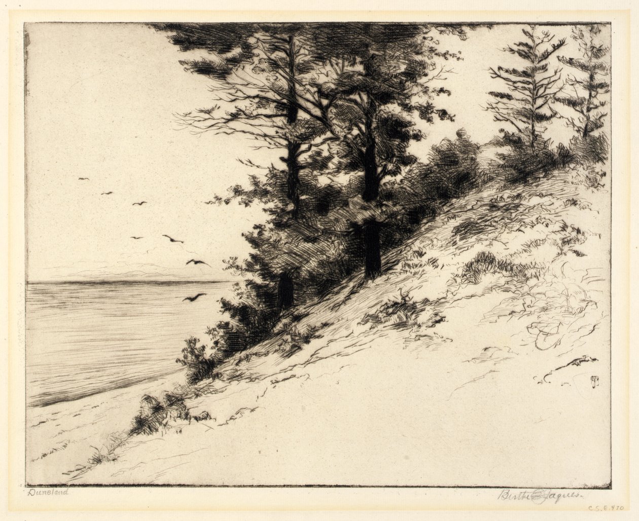Duneland alkotó: Bertha E. Jaques