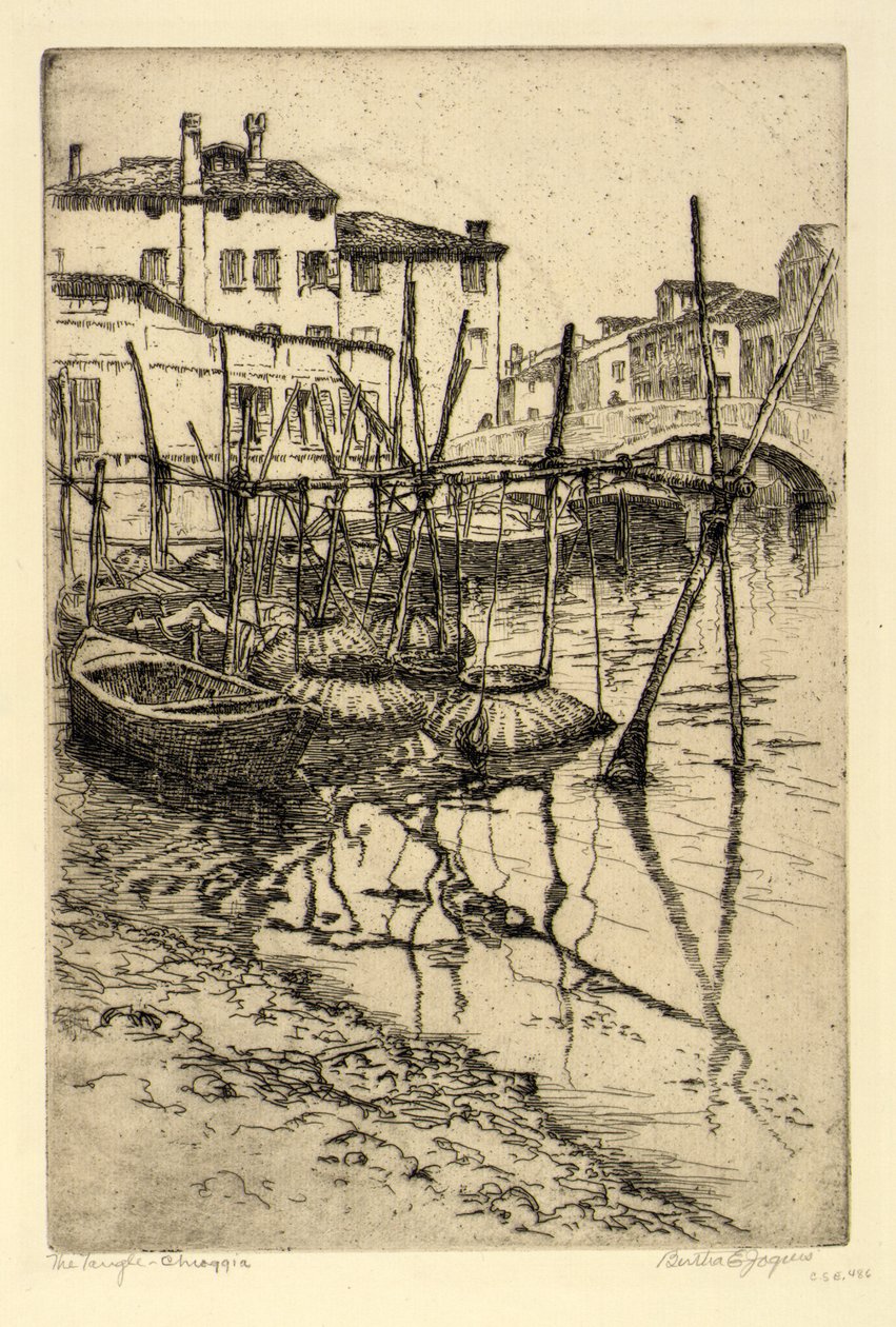A Tangle, Chioggia alkotó: Bertha E. Jaques