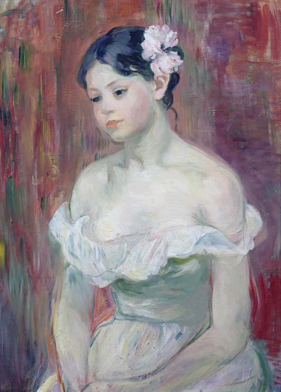 Egy fiatal lány, 1893 alkotó: Berthe Morisot