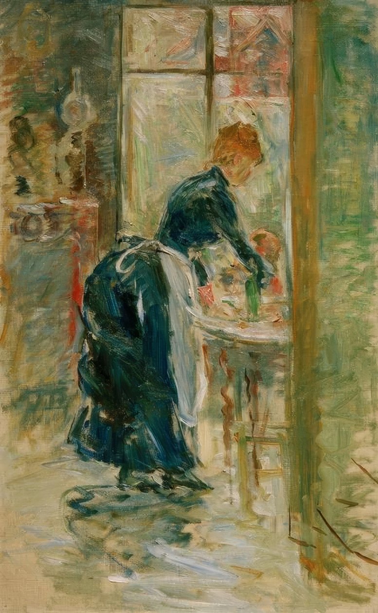 A kis szobalány alkotó: Berthe Morisot