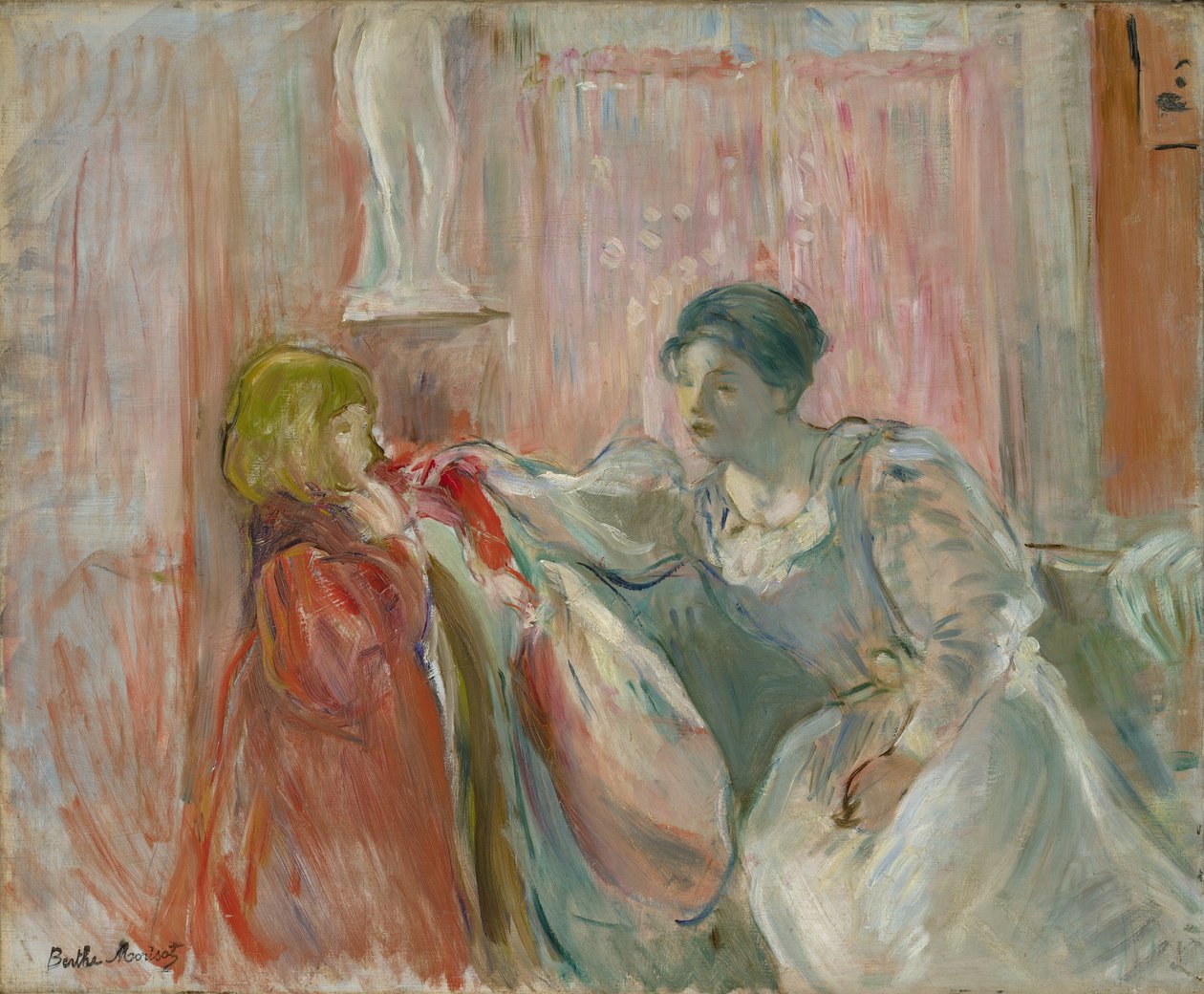 Fiatal nő és gyermek, 1894 alkotó: Berthe Morisot