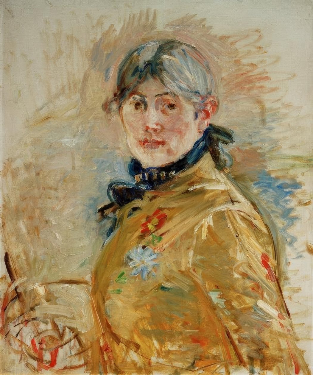 Önarckép alkotó: Berthe Morisot