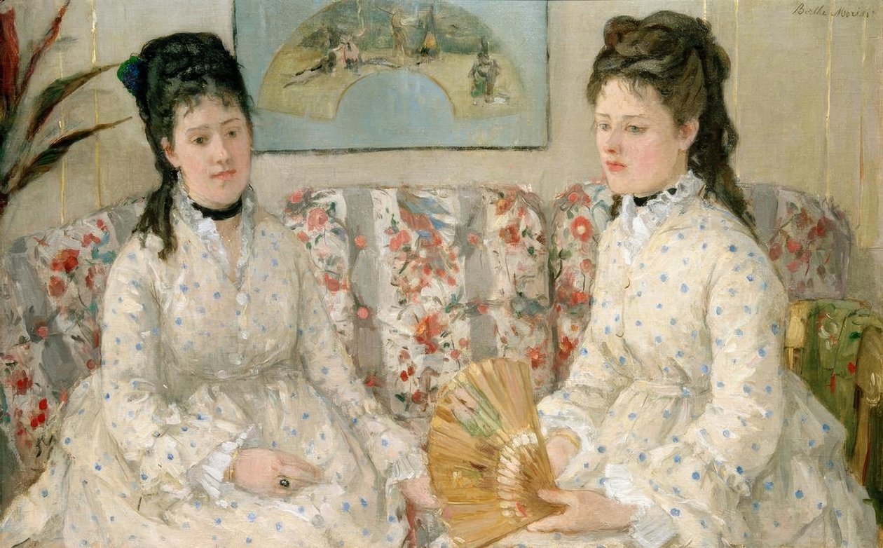 A nővérek alkotó: Berthe Morisot
