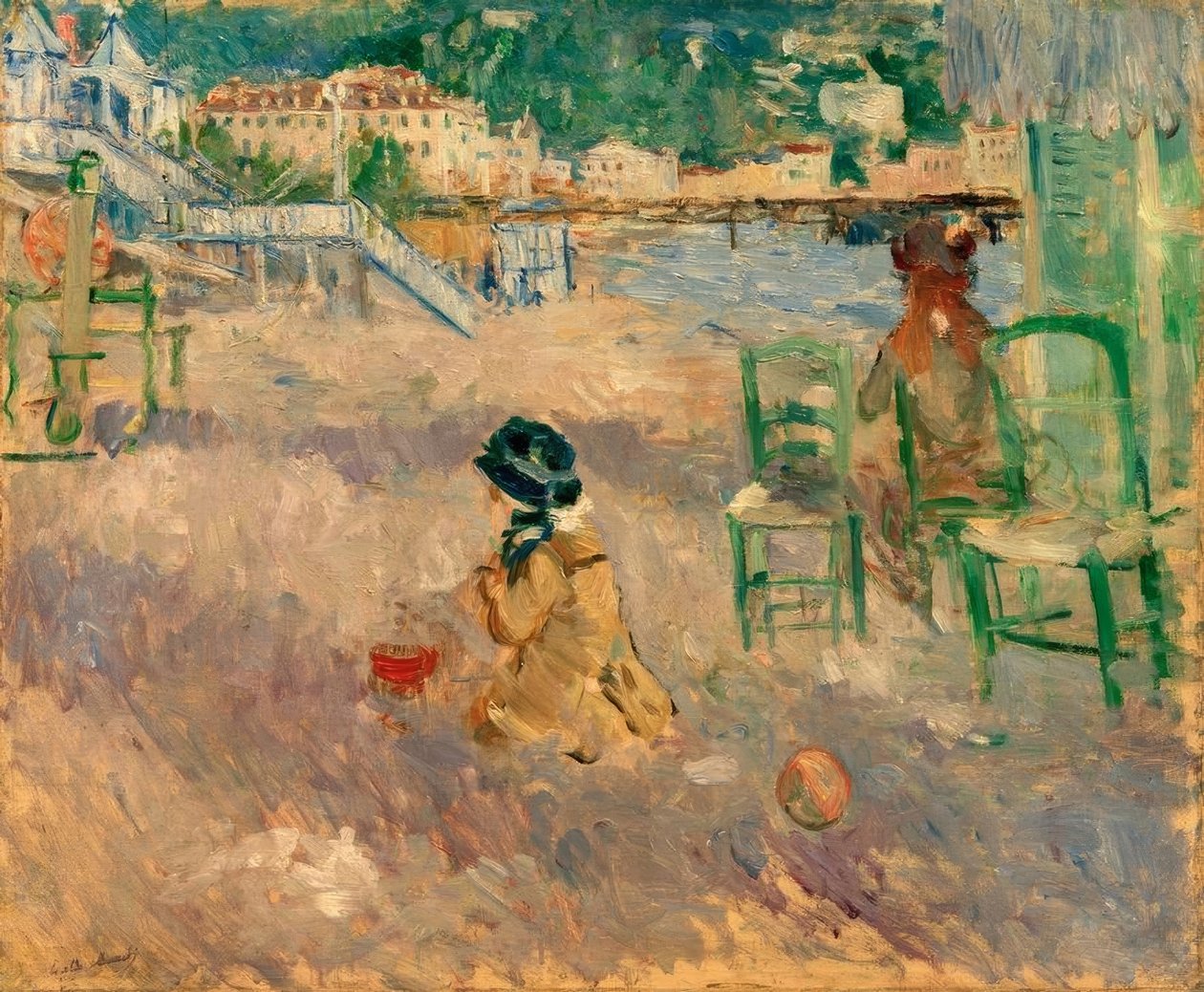 Szép tengerpart alkotó: Berthe Morisot