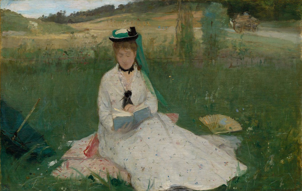 Olvasás alkotó: Berthe Morisot