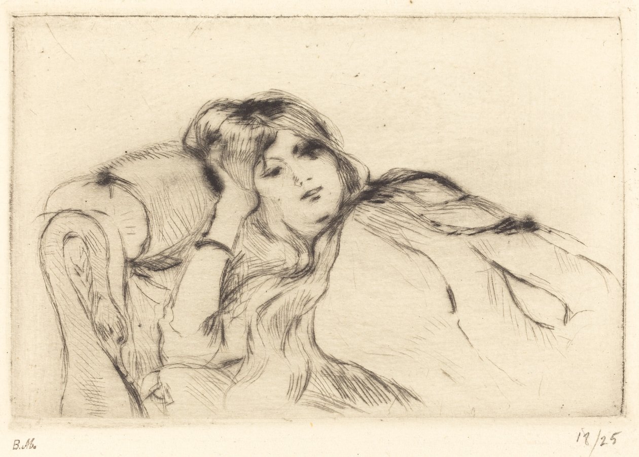 Pihenés alkotó: Berthe Morisot
