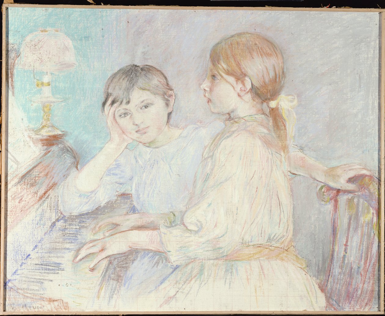 A zongora, 1888 alkotó: Berthe Morisot