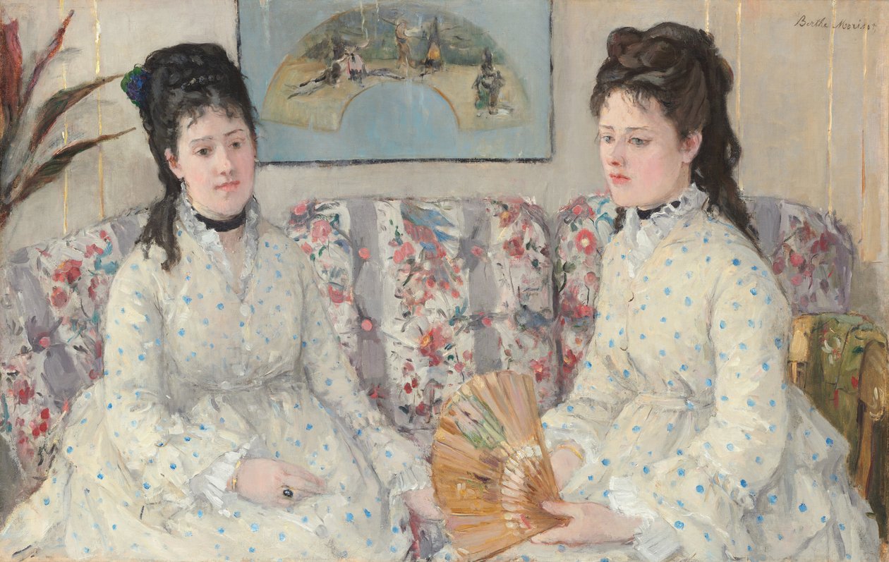 A nővérek alkotó: Berthe Morisot