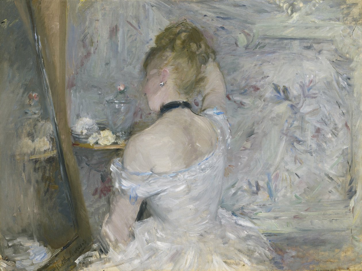 Nő a WC-jében alkotó: Berthe Morisot