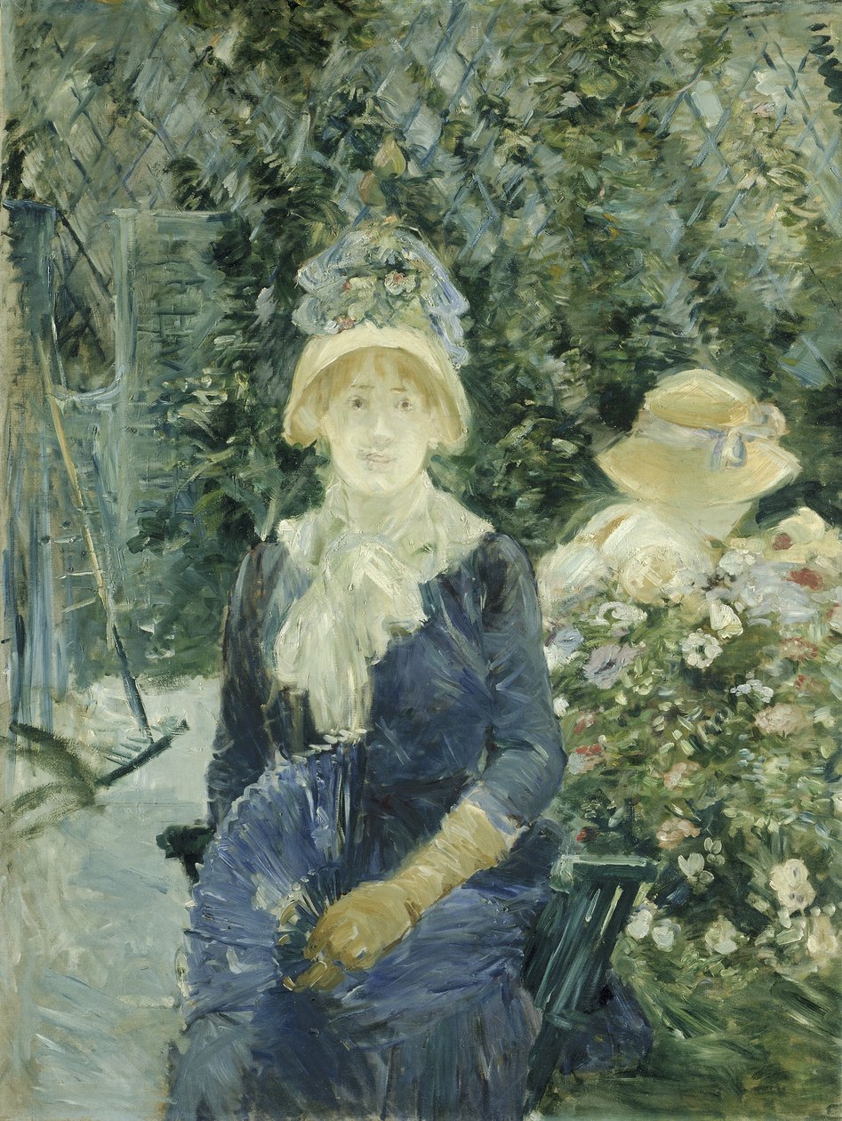 Nő a kertben alkotó: Berthe Morisot