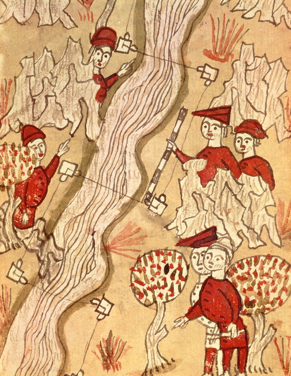 Ms 327 fol. 293v Folyó felmérése, Arnaud de Villeneuve (1240-1312) „Traite d