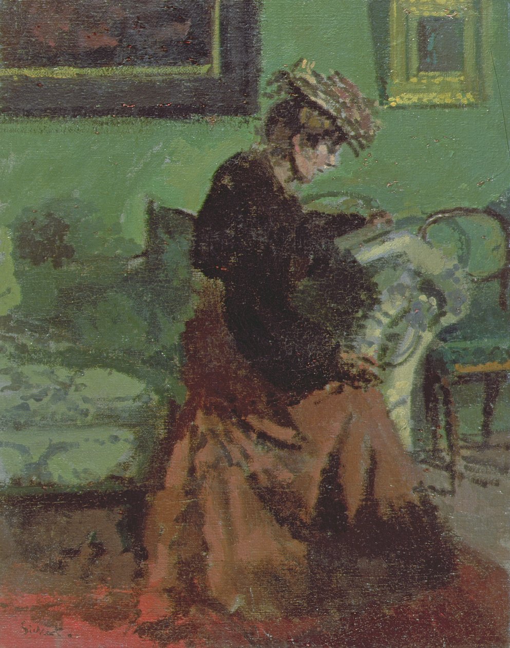 Fák Givernyben alkotó: Blanche Hoschede Monet