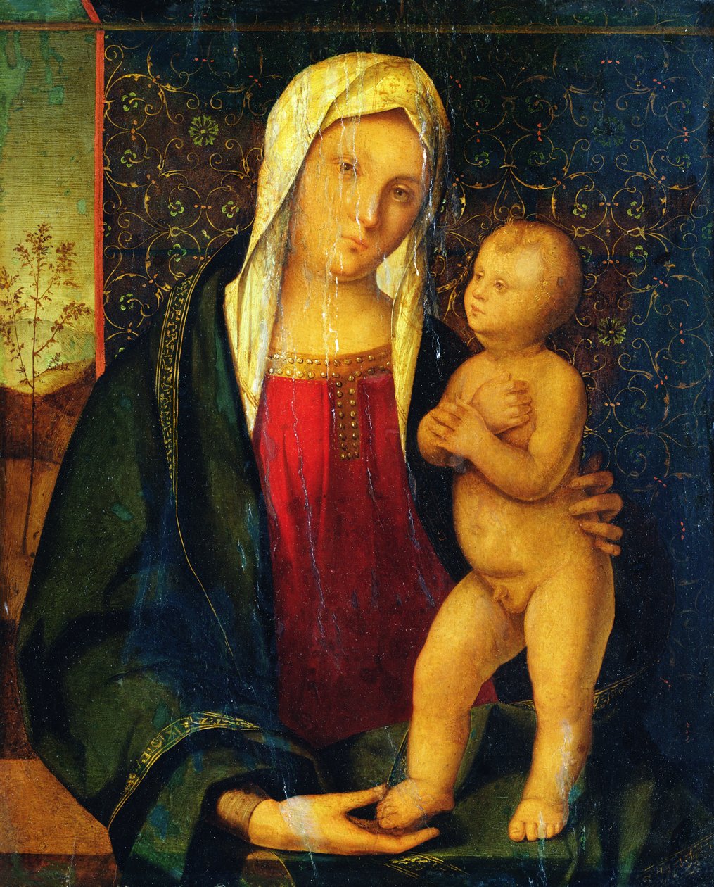 Madonna és gyermeke alkotó: Boccaccio Boccaccino